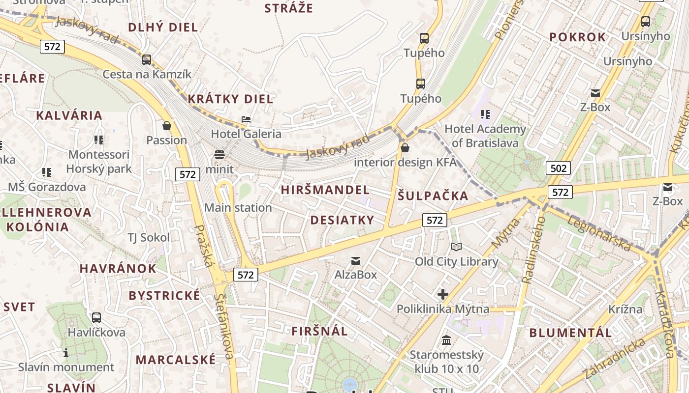 map